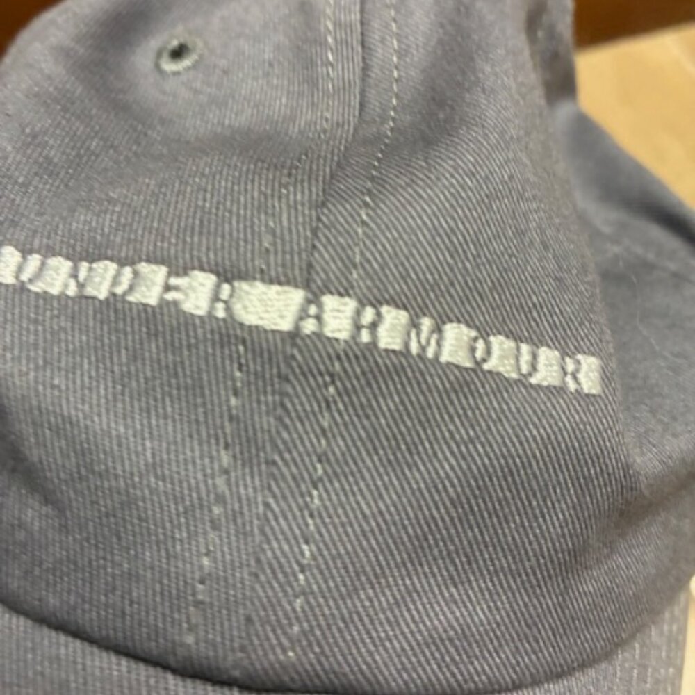 Women's Under Armour Gray baseball cap w/ white logo